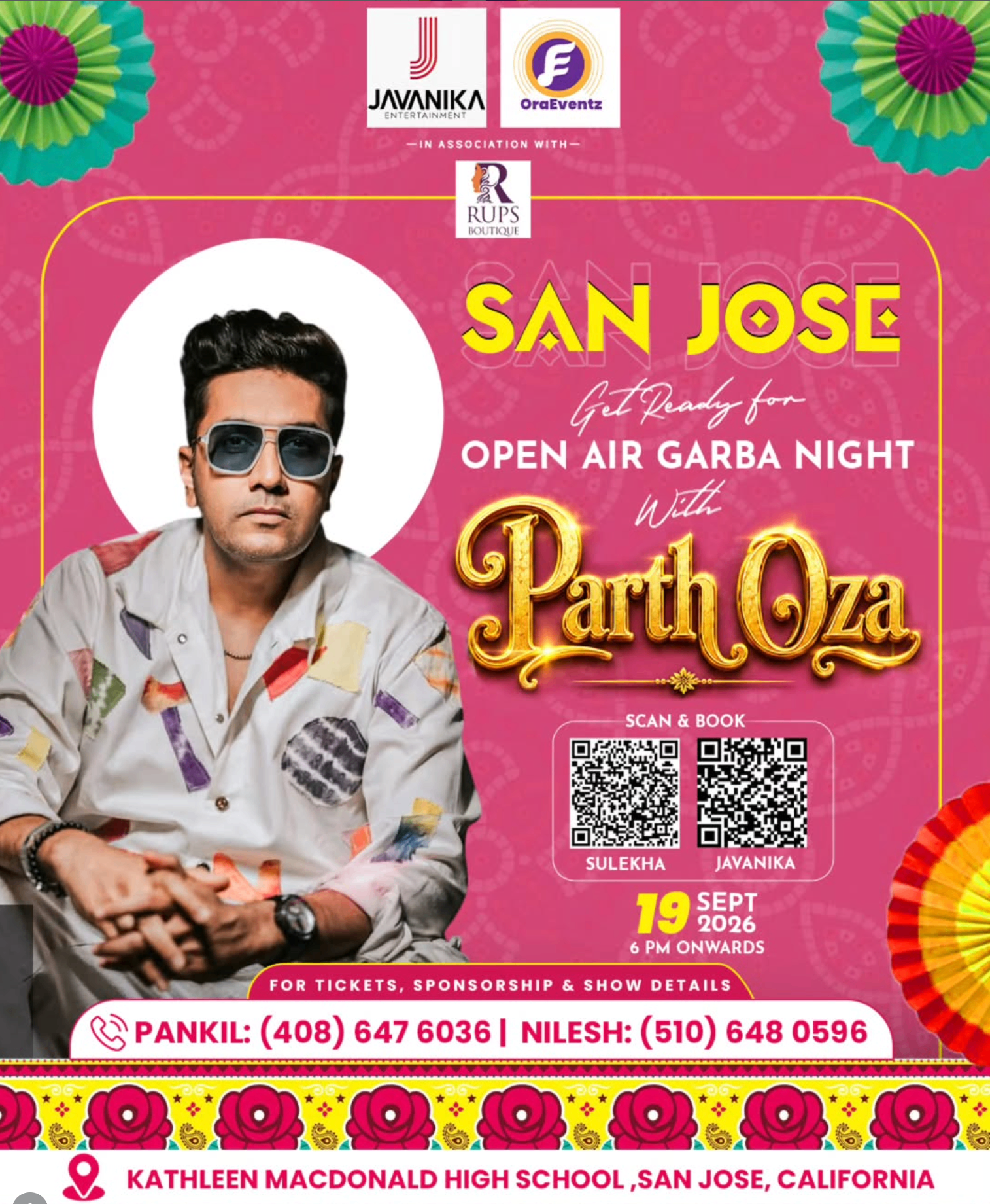 Open Air Garba Event